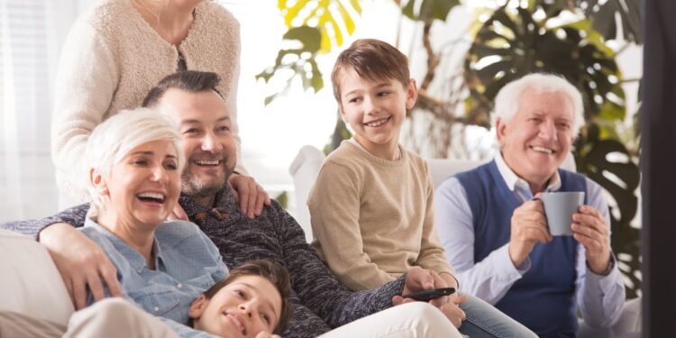 Good relations are always found in a close and warm family